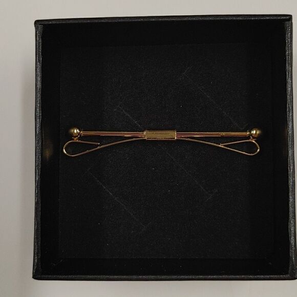 MEN'S CONTEMPORARY COLLAR BARS. SILVER. - Picture 5 of 5